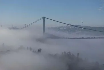İstanbul Boğazı’nda sis etkili oluyor!