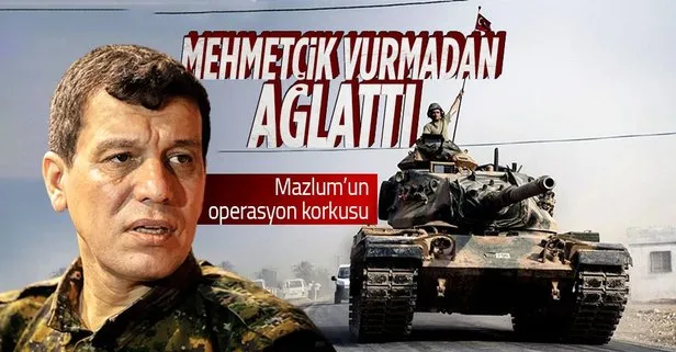 Başkan Erdoğan’ın operasyon sinyali sonrası ’Mazlum Kobani’ kod adlı PKK’lı terörist Ferhat Abdi Şahin titremeye başladı