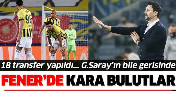 Fener'de kara bulutlar