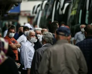 Otogarda dönüş yoğunluğu başladı! Biletler tükendi...