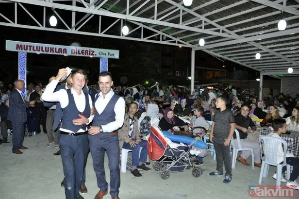 50 metrelik düğün takısı görenleri şaşkına çevirdi