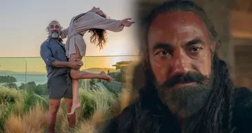 Destanın Alpagu Hanı Selim Bayraktarın sevgilisi o ünlü oyuncu çıktı! Selim Bayraktar ve sevgilisinin aşk dolu pozları