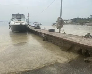 Marmara’da korkutan görüntü! Çamur gibi...
