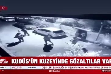 Kudüs'ün kuzeyinde gözaltılar var