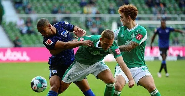 Werder Bremen 1-4 Hertha Berlin | İŞTE MAÇIN GOLLERİ