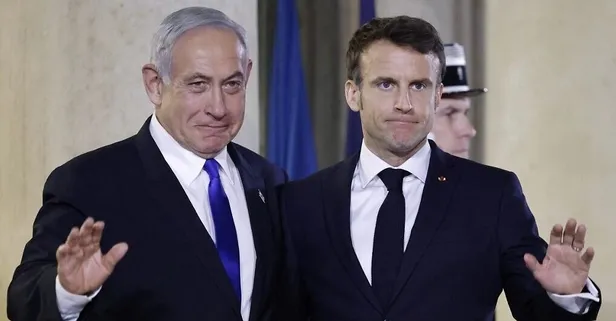 Fransa ve İsrail arasında diplomatik bomba! Macron, Katil Başbakan Netanyahu,'ya telefon açtı!