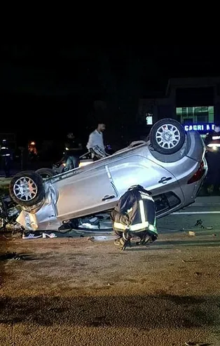 Aşırı hız felaketi getirdi! Yalova'da korkunç kaza: 1'i ağır 3 yaralı