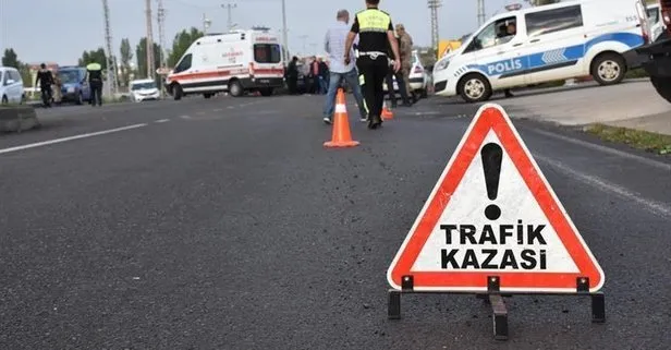 Malatya'da yolcu otobüsü bariyere girdi