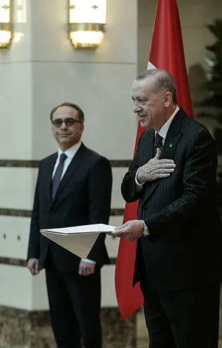 Başkan Erdoğan'dan Külliye'de önemli kabuller
