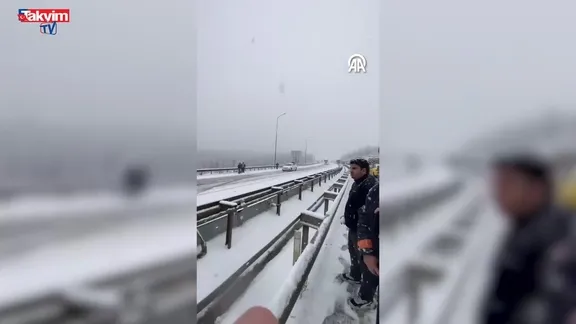 Şile Otoyolu'nun bir kısmı ulaşıma kapandı!