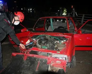 Aksiyon filmlerini aratmayan kaza: 1’i ağır 3 yaralı