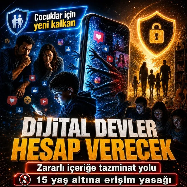 Çocukları hedef alan içeriklere karşı yeni kalkan! Ebeveynler dijital platformları dava edebilecek