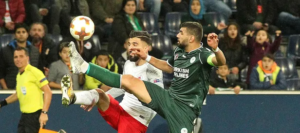 Konya 1 puanla döndü