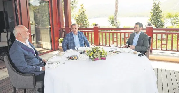 Başkan Erdoğan, Rama ile görüştü
