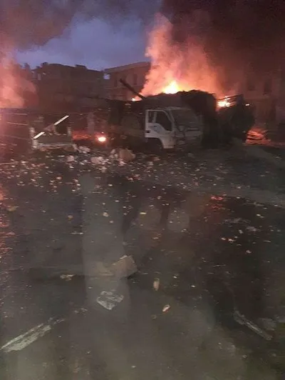 Son dakika: Afrin'de terör saldırısı: Ölü ve yaralılar var-1
