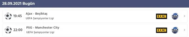 28-eylul-sali-cbc-sport-yayin-akisi-uydu-frekans-bilgileri-cbc-sport-ajax-besiktas-maci-nasil-izlenir-canli-hd-1632836064930.jpg CBC Sport Ajax-Beşiktaş maçı nasıl izlenir? 28 Eylül Salı CBC Sport yayın akışı, uydu frekans bilgileri! CANLI HD-1