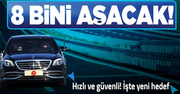 Otoyol ağı 8 bin kilometreyi aşacak