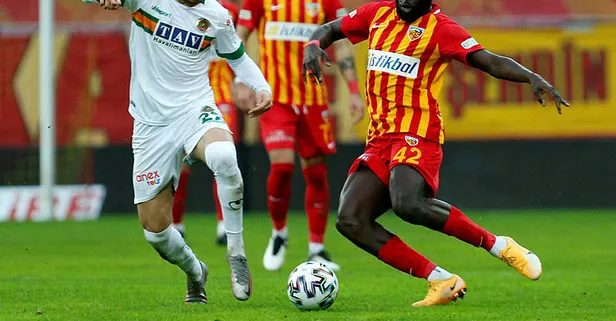 Kayserispor 1 - 1 Alanyaspor | Maç sonucu - özet