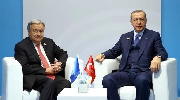 BM Genel Sekreteri Guterres Moskova ve Kiev ziyareti öncesi Başkan Recep Tayyip Erdoğan ile görüşecek-1
