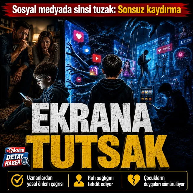 Sosyal medyada sinsi tuzak | Sonsuz kaydırma! Uzmanlar uyardı: Çocukların duyguları sömürülüyor