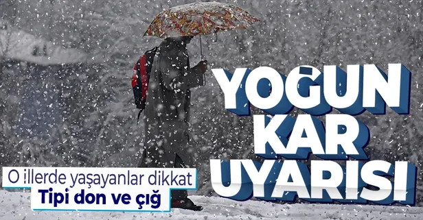 SON DAKİKA: Meteorolojiden yoğun kar yağışı uyarısı! Havalar ne zaman ısınacak?
