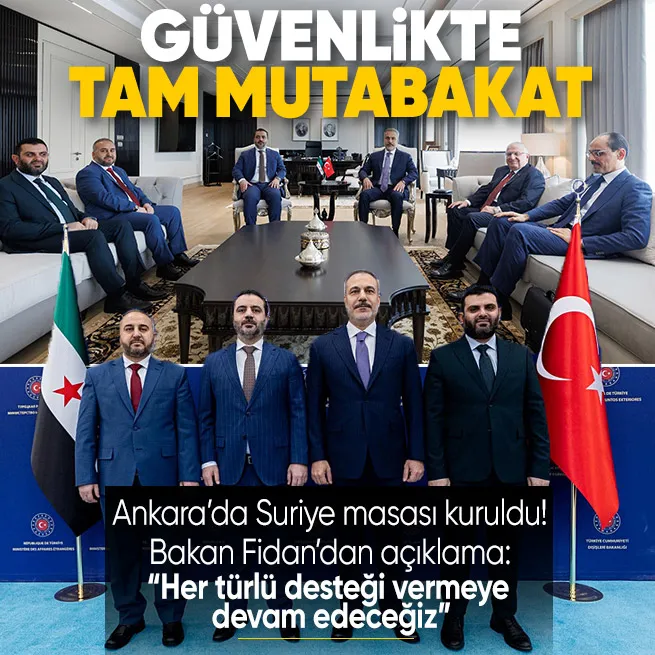 Ankara’da kritik Türkiye-Suriye zirvesi! 10 Mart mutabakatına uymayan SDG masada | Bakan Fidan’dan toplantı sonrası açıklama: Ana gündem toprak bütünlüğü