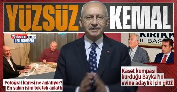 Kemal Kılıçdaroğlu kaset kumpası kurduğu Deniz Baykal’ın evine adaylık için gitti!