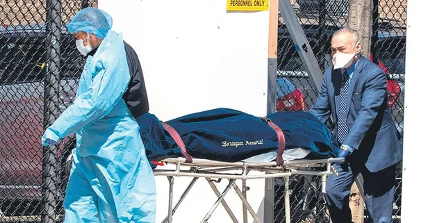 ABD'de ölü sayısı 5 bini geçti, Trump coronavirüsü "ölümcül veba" olarak nitelendirdi