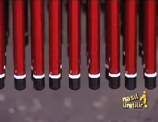 Hepimizin kullandığı kurşun kalem nasıl yapılıyor? Beyaz kısmı bakın neymiş