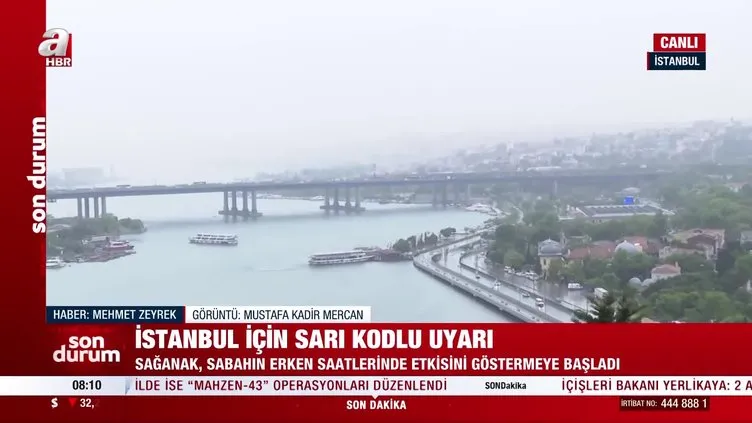 HAVA DURUMU | Meteoroloji’den o illere sağanak yağış uyarısı: Ankara, İstanbul…