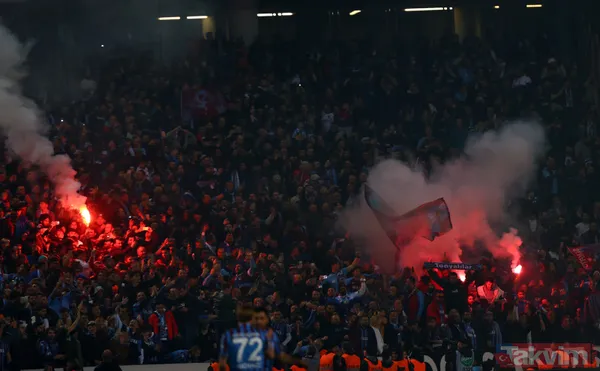 Trabzonspor taraftarı şampiyonluğu kutluyor! Renkli görüntüler... - 39