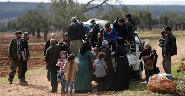 Afrin'den dev tahliye! TSK koridor açmıştı