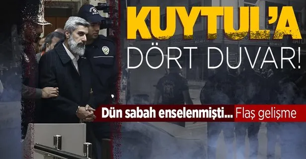 Alpaslan Kuytul dört duvarı boyladı