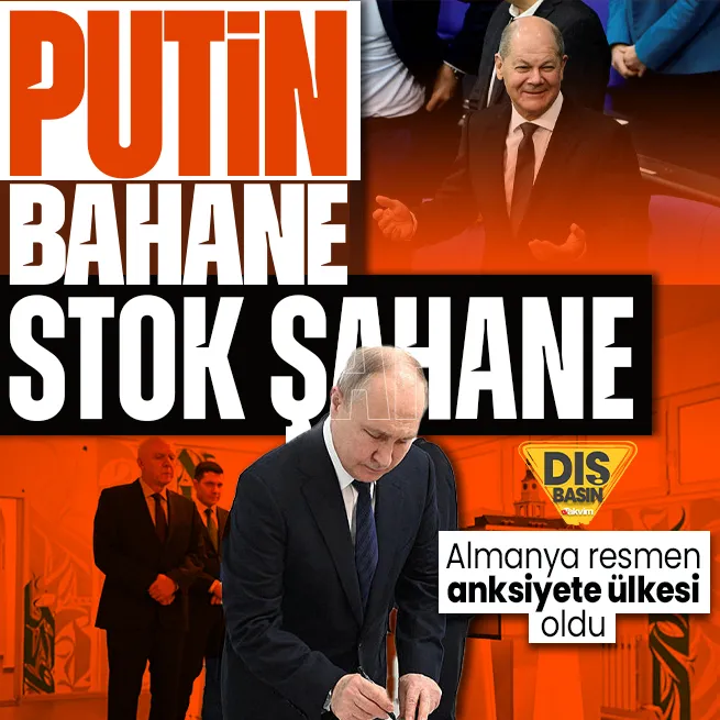 Almanya’da Putin korkusu! Bild duyurdu: Vatandaşların yüzde 40’ı stok yapıyor