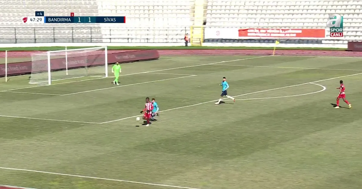 GOL | Bandırmaspor 1-2 Sivasspor