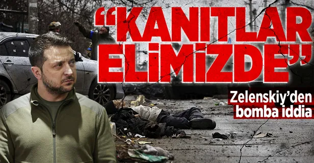 Ukrayna Devlet Başkanı Volodimir Zelenskiy: Rus güçlerin konuşma kayıtları savaş suçlarını belgeliyor