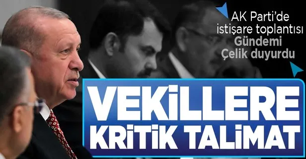 SON DAKİKA: AK Parti Sözcüsü Çelik açıkladı! Başkan Erdoğan’dan vekillere kritik talimat: Vatandaşlarla daha sık buluşun