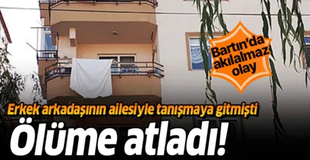 Acı olay! 5'inci kattan ölüme atladı