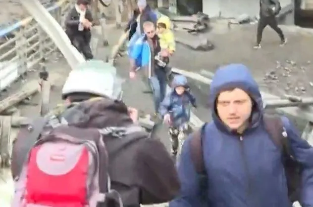Rusya-Ukrayna savaşının 9. gününde A Haber ekibi Ukrayna'da bombardıman altında kaldı