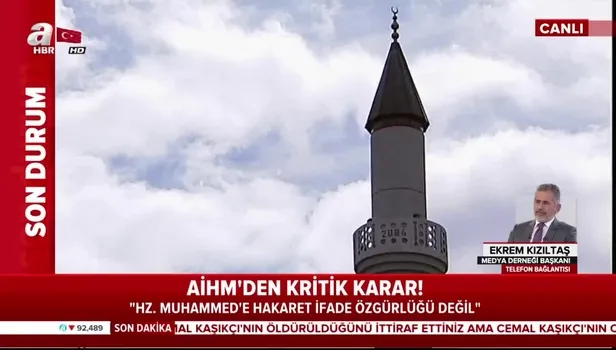 AİHM'den flaş Hz. Muhammed kararı