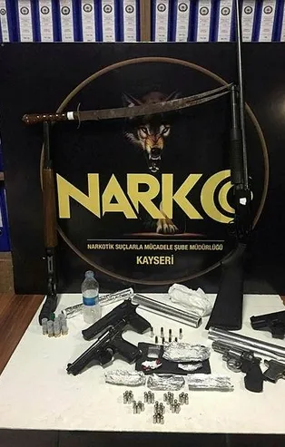 Son dakika: Kayseri'de uyuşturucu operasyonunda 14 şüpheli yakalandı