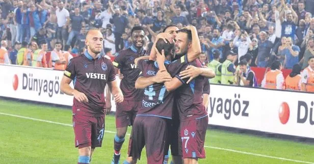 Trabzonspor AEK karşısında tur peşinde!