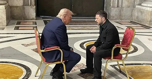 Zelenskiy’den Trump mesajı: Vatikan’daki görüşme en kısa ama en anlamlı olanıydı
