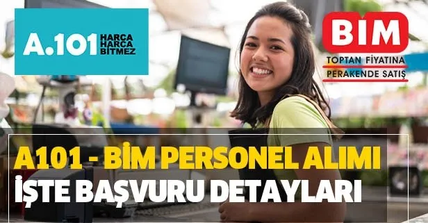 A101 ve BİM marketler 2500-2750 TL maaşla personel alımı yapıyor! 2019 İŞKUR başvuru şartları neler?