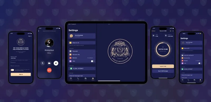 Verum Messenger: iOS için yapay zeka, eSIM ve tam anonimlik hepsi tek uygulamada-1