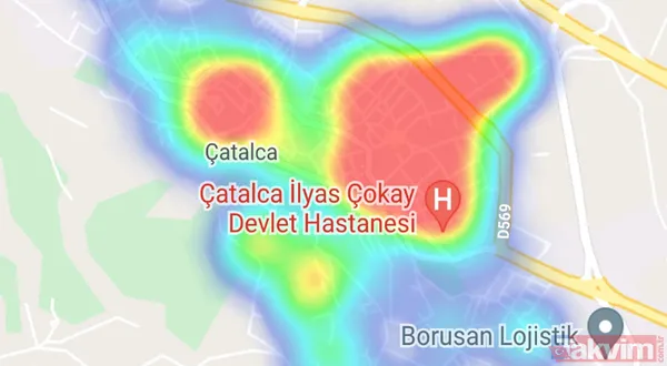 İlçe ilçe İstanbul'un koronavirüs vaka haritası! Bağcılar, Fatih, Üsküdar, Güngören, Ümraniye, Zeytinburnu, Bakırköy... - 18