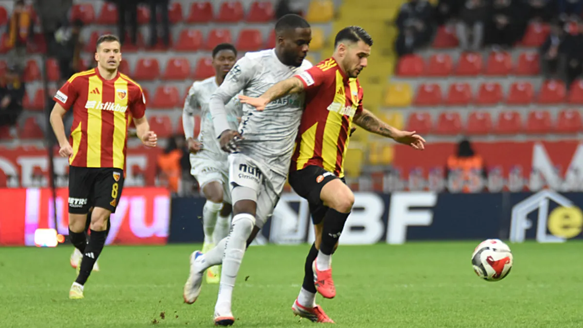 Körfez'den kritik galibiyet! Kayserispor - Kocaelispor: 1-2 | MAÇ SONUCU