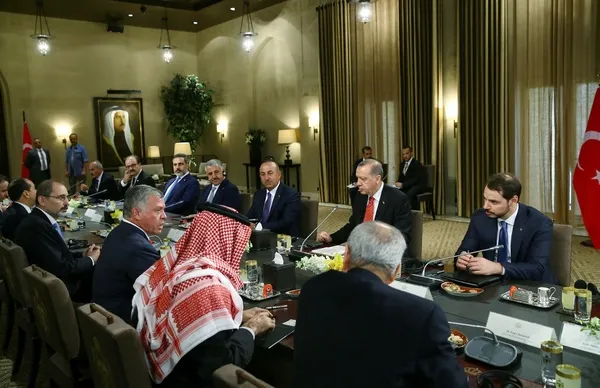 Ürdün Kralı 2. Abdullah'tan Cumhurbaşkanı Erdoğan'a teşekkür-1