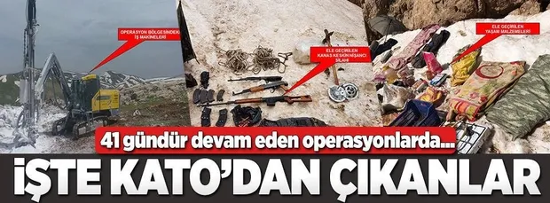 Batı'nın verdiği silahlar PKK inlerinden çıktı-2