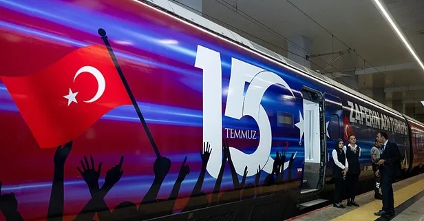 15 Temmuz Demokrasi ve Birlik Treni raylarda! 68 gün boyunca 90 bin km katedecek: Bakan Uraloğlu'ndan açıklama